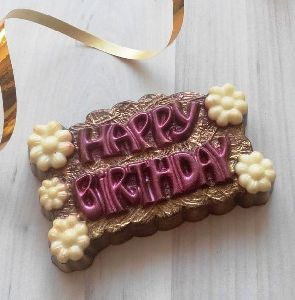 Happy Birthday с цветочками